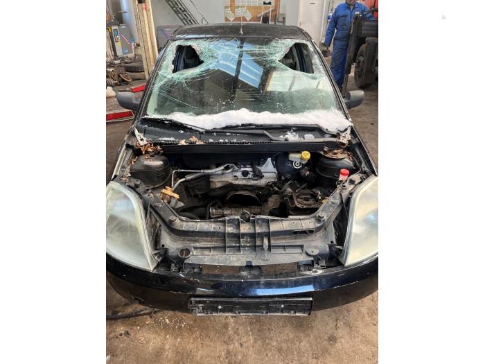 Ford Fiesta 5 1.25 16V Sloopvoertuig (2003, Zwart)