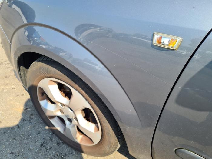 Opel Zafira 2.2 16V Direct Ecotec Skrotfordon (2005, GRIJS)