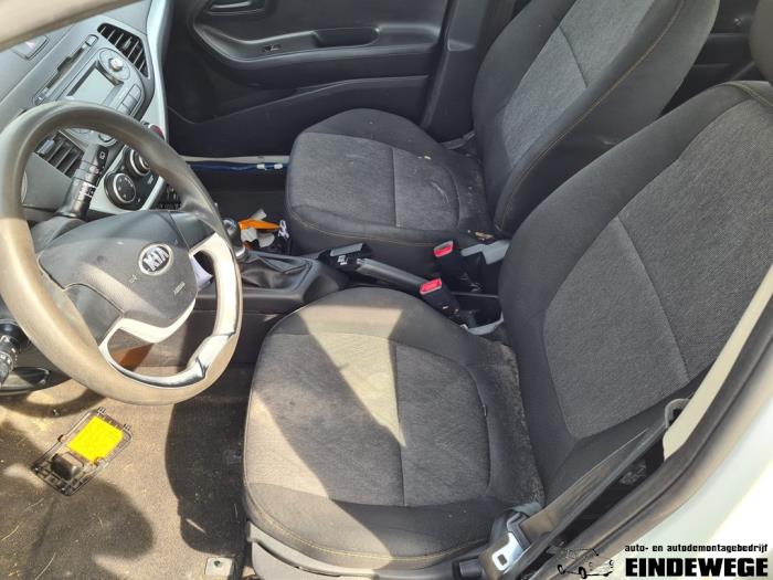 Kia Picanto 1.0 12V Sloopvoertuig (2015, Wit)