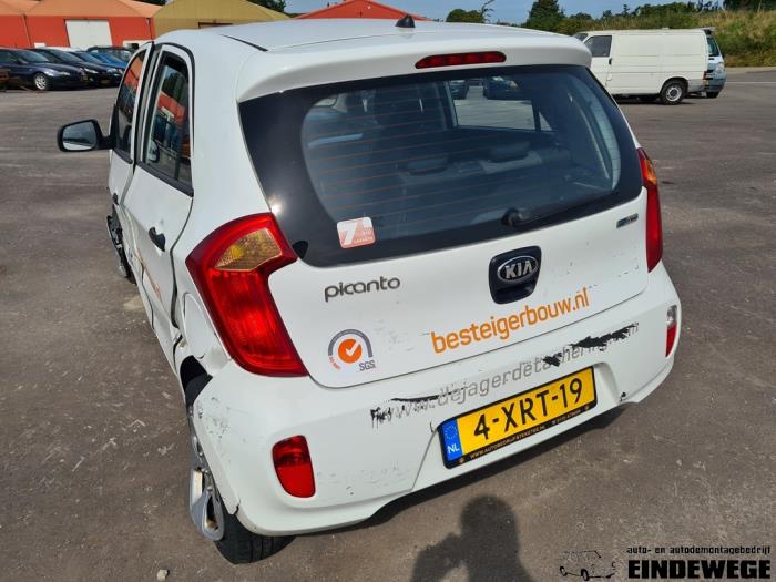Kia Picanto 1.0 12V Sloopvoertuig (2015, Wit)