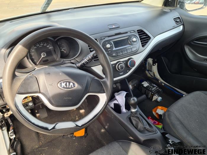 Kia Picanto 1.0 12V Sloopvoertuig (2015, Wit)
