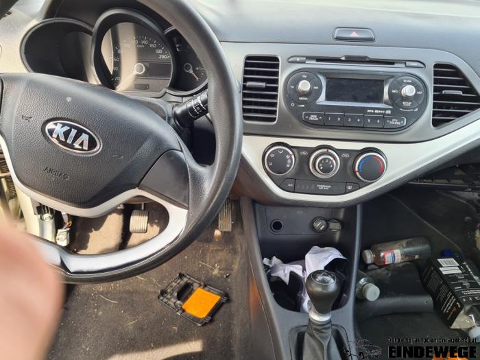 Kia Picanto 1.0 12V Sloopvoertuig (2015, Wit)