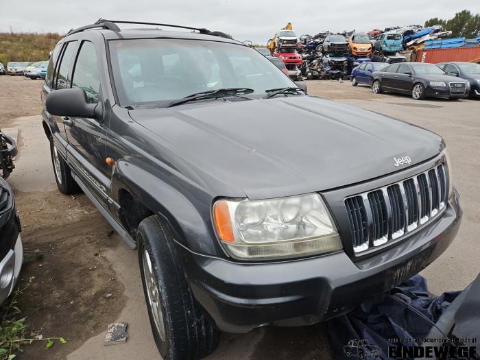 Jeep Grand Cherokee 2.7 CRD 20V Samochód złomowany (2004, Szary)