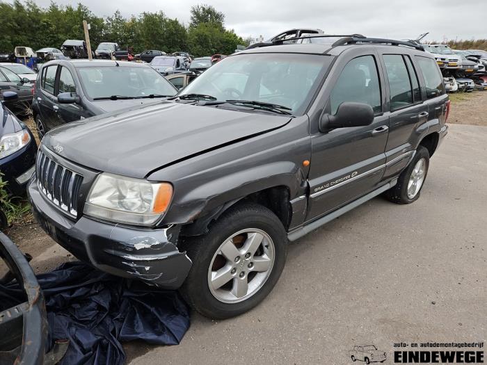 Jeep Grand Cherokee 2.7 CRD 20V Samochód złomowany (2004, Szary)