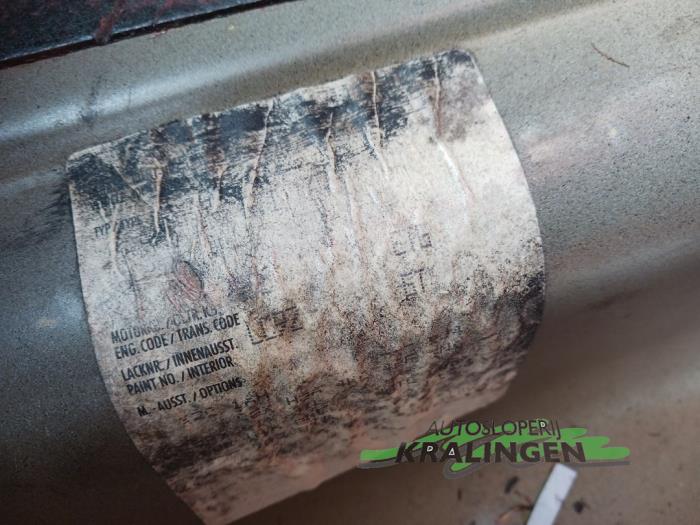 Volkswagen Polo III 1.6 GTI 16V Sloopvoertuig (2000, Zwart)