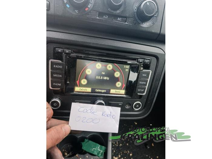 Skoda Fabia II 1.4i 16V Sloopvoertuig (2009, Grijs)