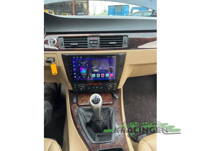 BMW 3 serie 325i 24V Schadevoertuig (2005, Zwart)