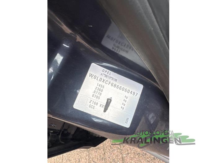 Opel Corsa C 1.2 16V Twin Port Skrotfordon (2006, GRIJS)