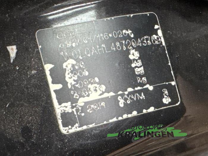 Opel Astra H 1.6 16V Twinport Schadevoertuig (2007, Zwart)