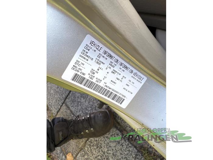 Mazda Demio 1.3 16V Schadevoertuig (1999, Grijs)