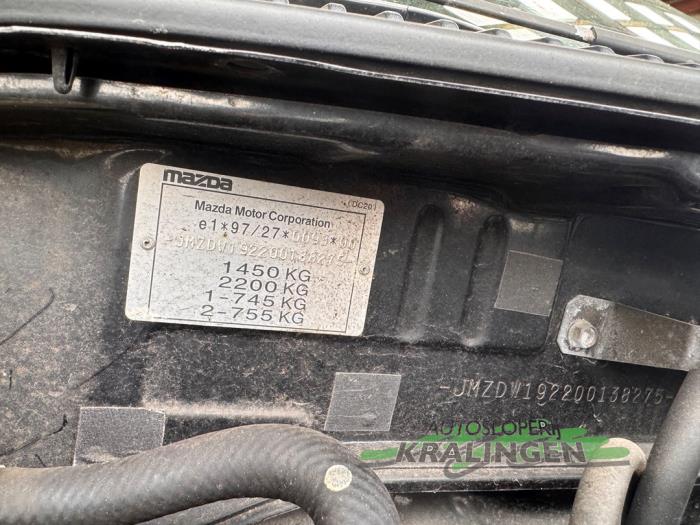 Mazda Demio 1.3 16V Sloopvoertuig (1999, Zwart)