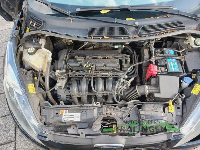 Ford Fiesta 6 1.25 16V Sloopvoertuig (2011, Zwart)