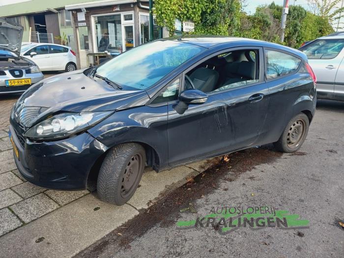 Ford Fiesta 6 1.25 16V Sloopvoertuig (2011, Zwart)