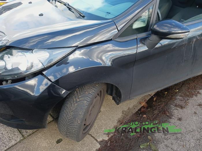 Ford Fiesta 6 1.25 16V Sloopvoertuig (2011, Zwart)
