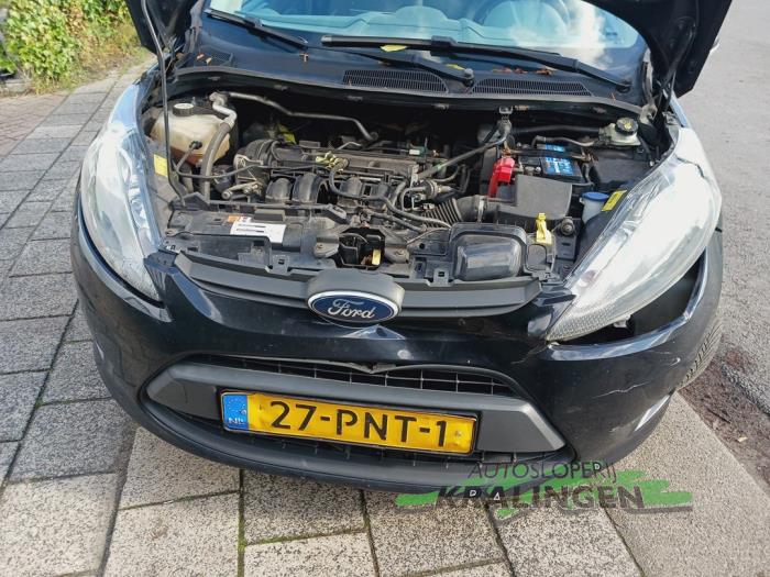 Ford Fiesta 6 1.25 16V Sloopvoertuig (2011, Zwart)