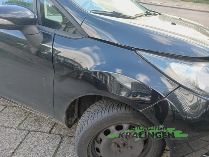 Ford Fiesta 6 1.25 16V Sloopvoertuig (2011, Zwart)