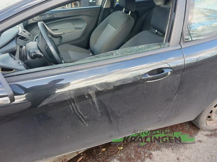 Ford Fiesta 6 1.25 16V Sloopvoertuig (2011, Zwart)