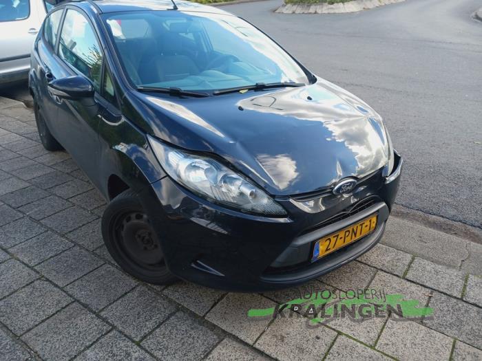 Ford Fiesta 6 1.25 16V Sloopvoertuig (2011, Zwart)