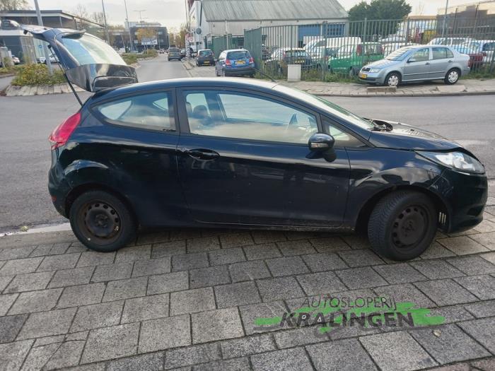 Ford Fiesta 6 1.25 16V Sloopvoertuig (2011, Zwart)