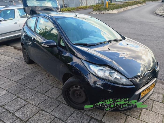 Ford Fiesta 6 1.25 16V Sloopvoertuig (2011, Zwart)