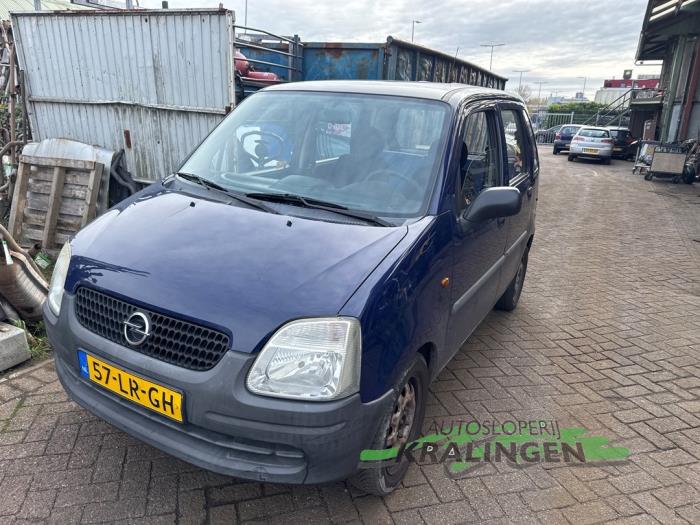 Opel Agila 1.0 12V Sloopvoertuig (2003, Blauw)