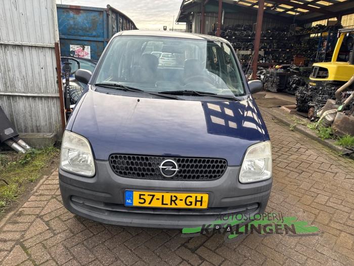 Opel Agila 1.0 12V Sloopvoertuig (2003, Blauw)