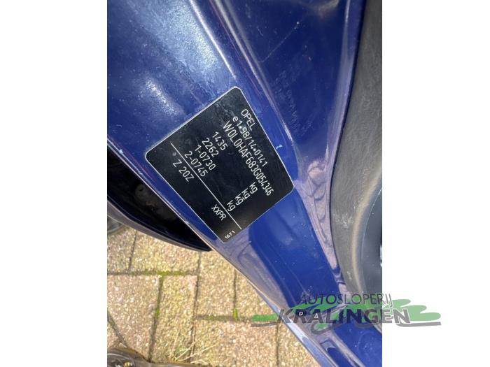 Opel Agila 1.0 12V Sloopvoertuig (2003, Blauw)