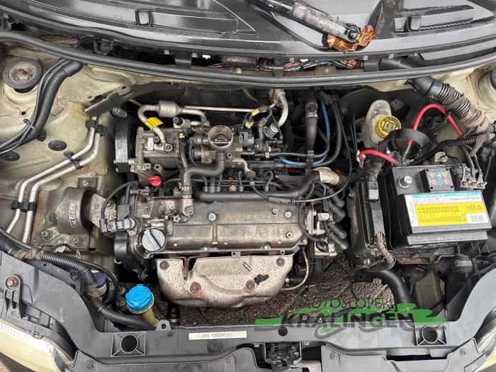 Fiat Panda 1.2 Fire Schadevoertuig (2007, Zwart)