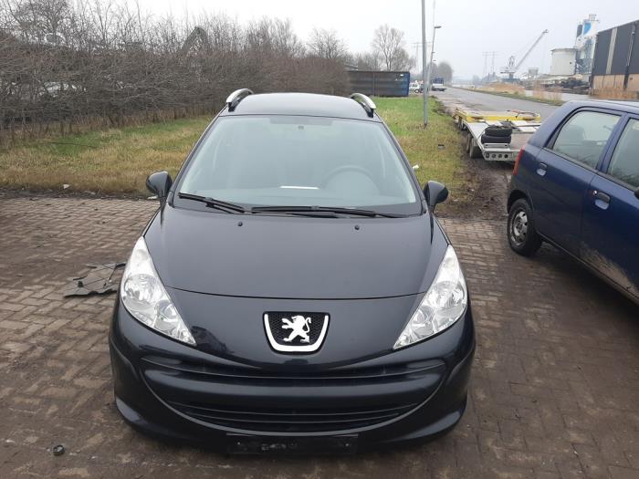 Peugeot 207 SW 1.4 16V Vti Sloopvoertuig (2008, Zwart)