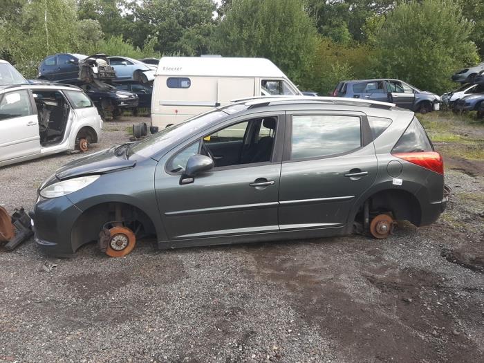 Peugeot 207 SW 1.6 16V Skrotfordon (2007, GRIJS)