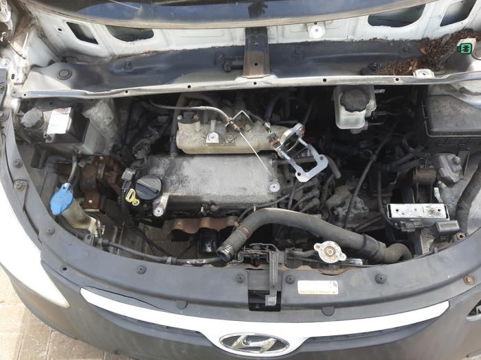 Hyundai i10 1.1i 12V Skrotfordon (2009, WIT)