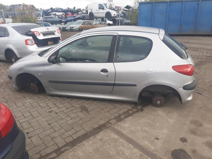 Peugeot 206 1.1 XN,XR Sloopvoertuig (2000, Grijs)