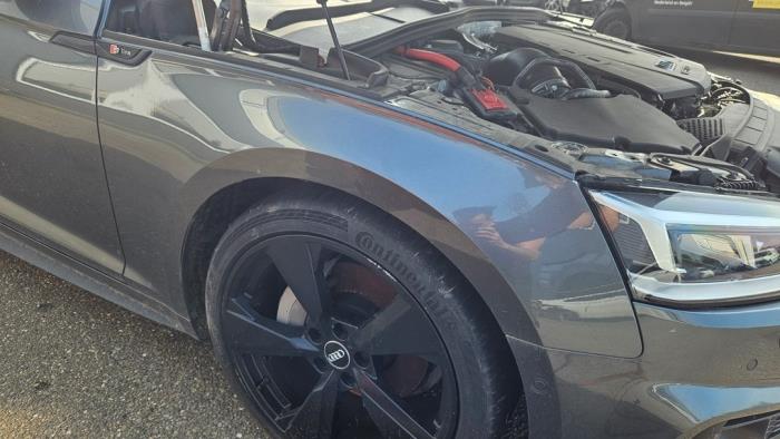 Audi A5 Cabrio 3.0 TDI V6 24V Quattro Sloopvoertuig (2017, Grijs)