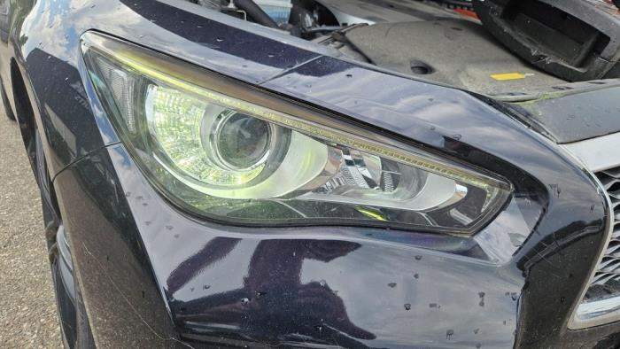 Infiniti Q50 3.5 V6 24V 50 Hybrid AWD Skrotfordon (2014, ZWART)