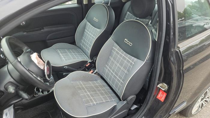 Fiat 500 1.2 Samochód złomowany (2018, NERO SCORPIONE)