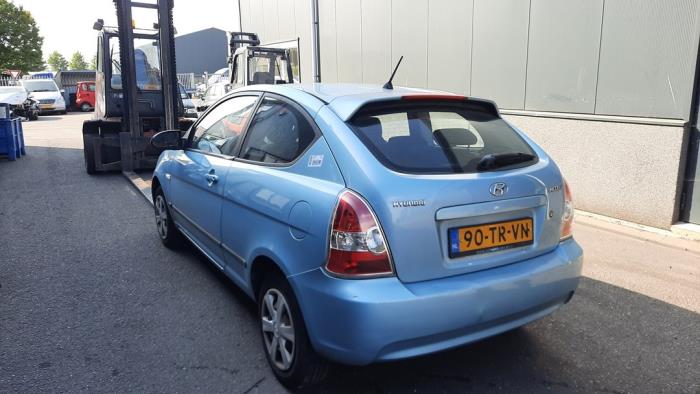 Hyundai Accent 1.4i 16V Sloopvoertuig (2007, Blauw)