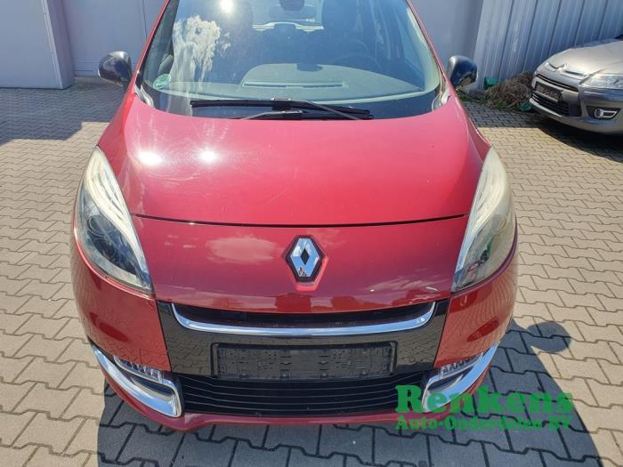 Renault Scénic III 2.0 16V CVT Salvage vehicle (2012, Red)
