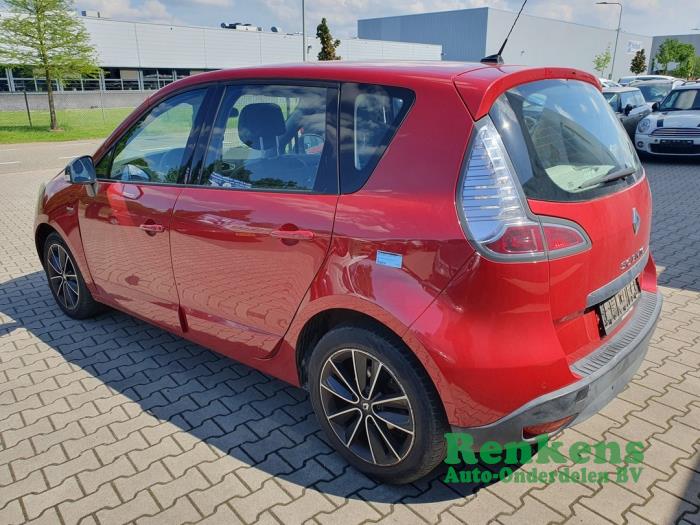 Renault Scénic III 2.0 16V CVT Salvage vehicle (2012, Red)