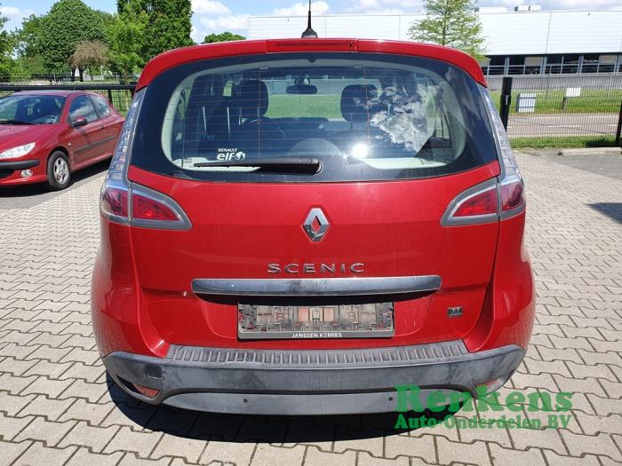 Renault Scénic III 2.0 16V CVT Salvage vehicle (2012, Red)
