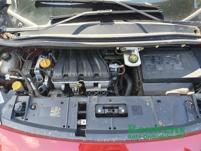 Renault Scénic III 2.0 16V CVT Salvage vehicle (2012, Red)