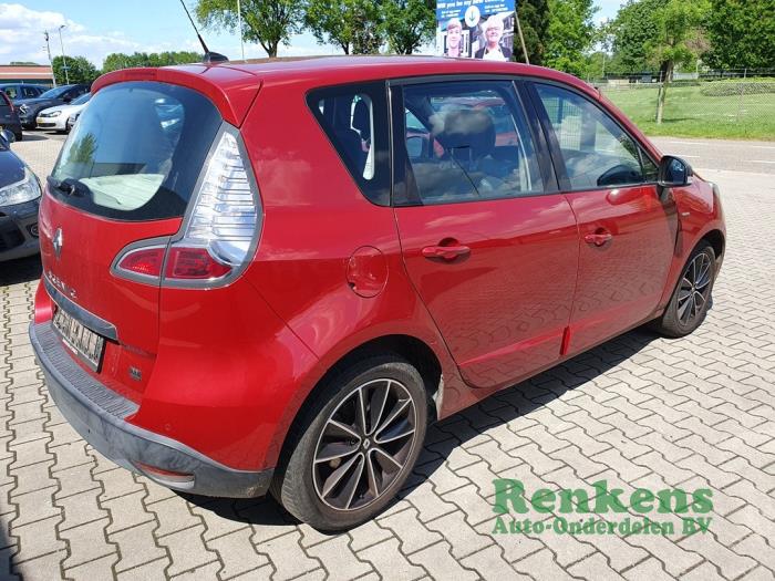 Renault Scénic III 2.0 16V CVT Salvage vehicle (2012, Red)