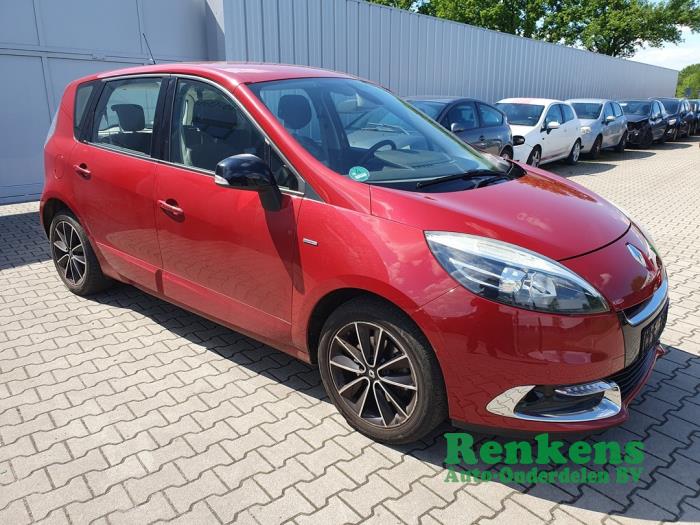 Renault Scénic III 2.0 16V CVT Salvage vehicle (2012, Red)