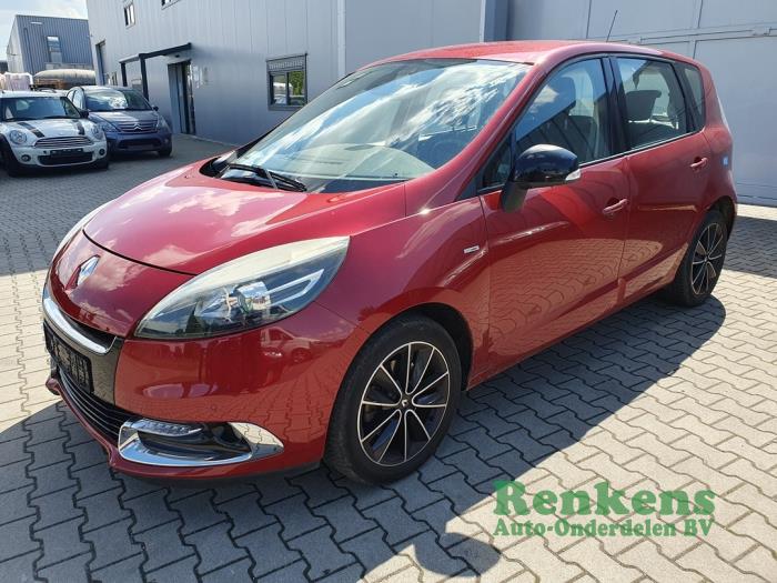 Renault Scénic III 2.0 16V CVT Salvage vehicle (2012, Red)