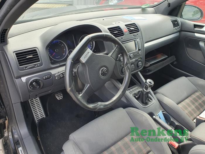 Volkswagen Golf V 2.0 GTI 16V FSI Turbo Sloopvoertuig (2008, Zwart)