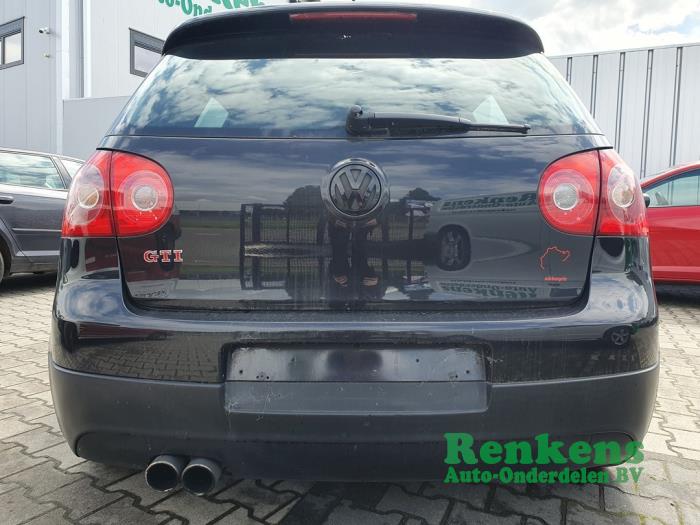 Volkswagen Golf V 2.0 GTI 16V FSI Turbo Sloopvoertuig (2008, Zwart)