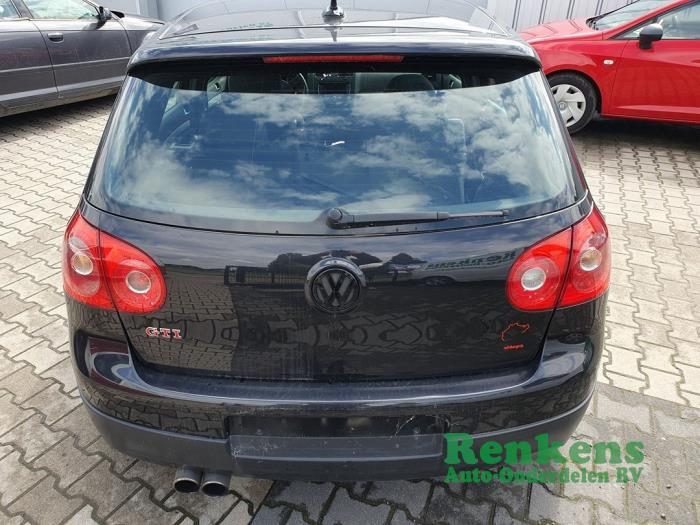 Volkswagen Golf V 2.0 GTI 16V FSI Turbo Sloopvoertuig (2008, Zwart)