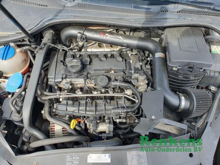 Volkswagen Golf V 2.0 GTI 16V FSI Turbo Sloopvoertuig (2008, Zwart)