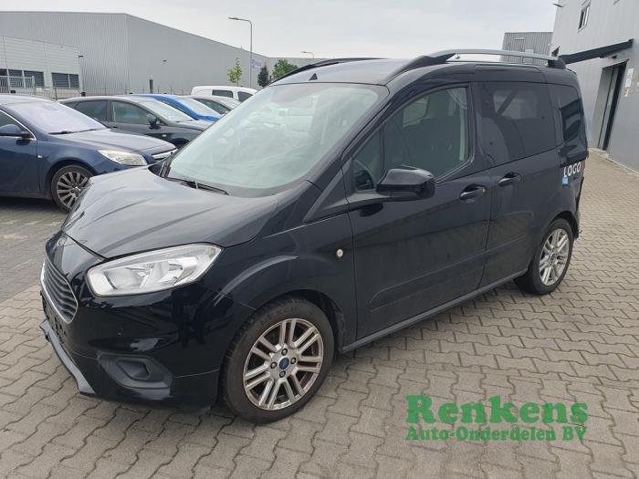 Ford Tourneo Courier 1.0 Ti-VCT EcoBoost 12V Skrotfordon (2018, ZWART)