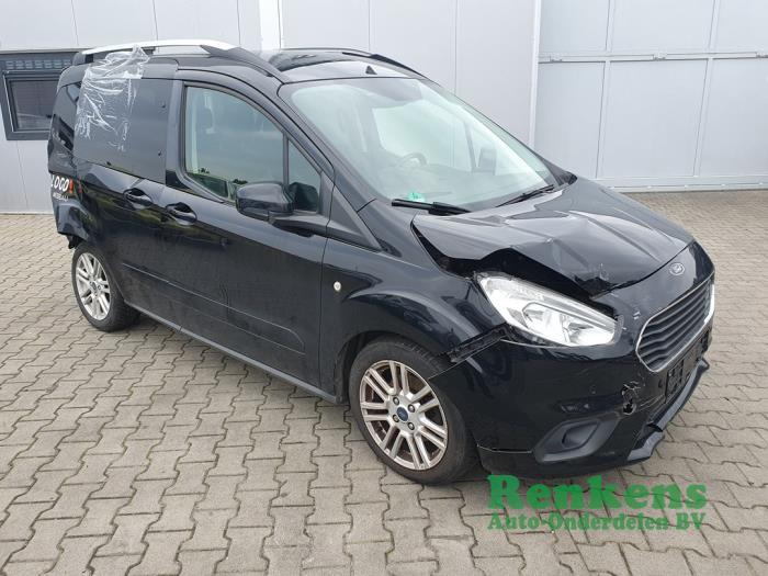 Ford Tourneo Courier 1.0 Ti-VCT EcoBoost 12V Skrotfordon (2018, ZWART)