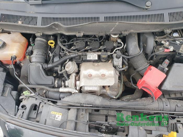 Ford Tourneo Courier 1.0 Ti-VCT EcoBoost 12V Skrotfordon (2018, ZWART)